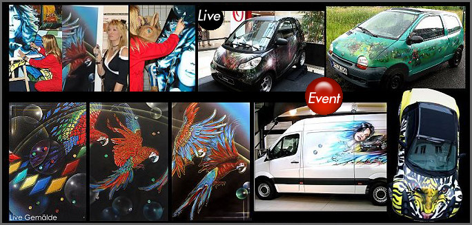 Bodypainting Live Event