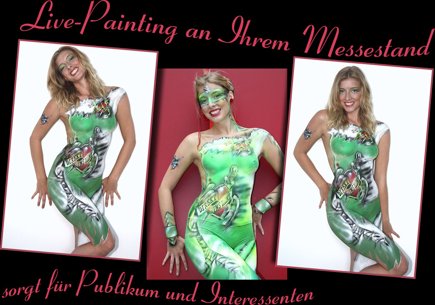 Bodypainting Messe Hannover