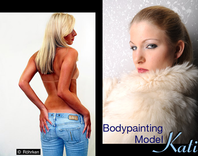 Bodypaintingmodel gleich mit buchen