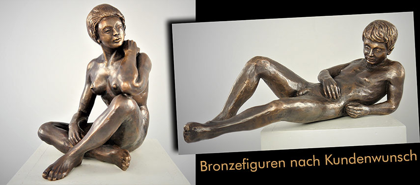Figuren in Bronze gießen lassen