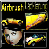 Airbrush Lackierung