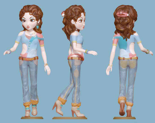 3D Charakter Modeling
