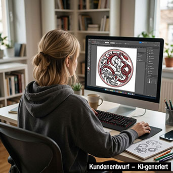 Art Design auf Objekten