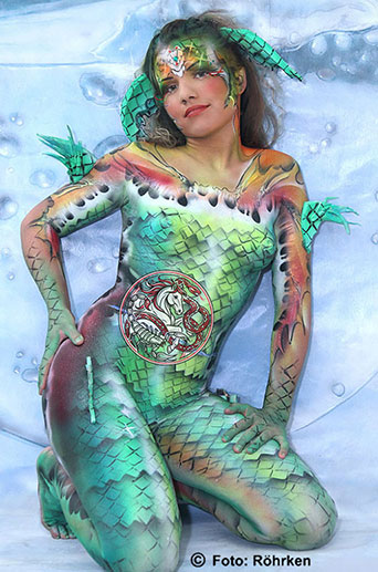 Bodypainting nach Wunsch