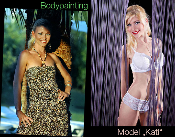 bodypainting model
