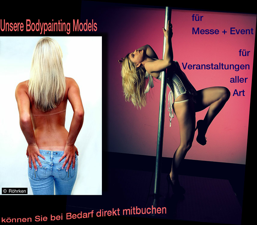 bodypainting models