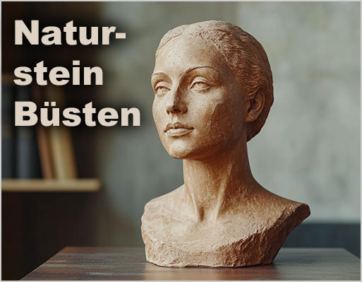 Eine Steinbüste von mir