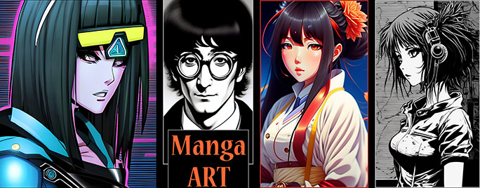 Entwurfsarbeiten Manga Art