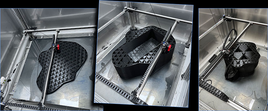 Große Kunstobjekte aus dem 3D Drucker