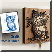 Individuelle Holzwandbilder nach Wunsch