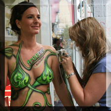 Bodypainting Promotion