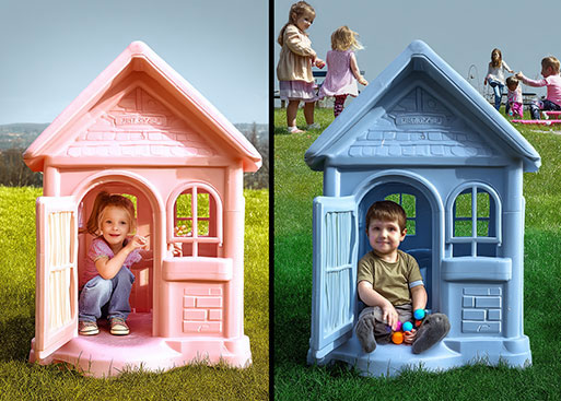 Kinderspielhäuser