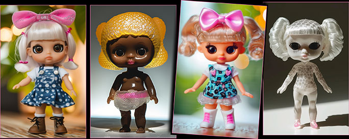 lebensgrosse Cartoonfiguren und Comicfiguren aus dem 3D Drucker