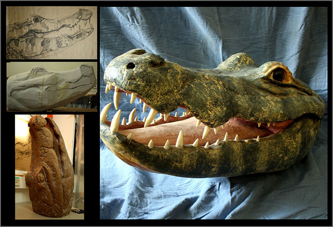 lebensgrosse Figuren aus S
tyropor