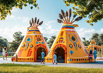 Tipis für Freizeitanlagen